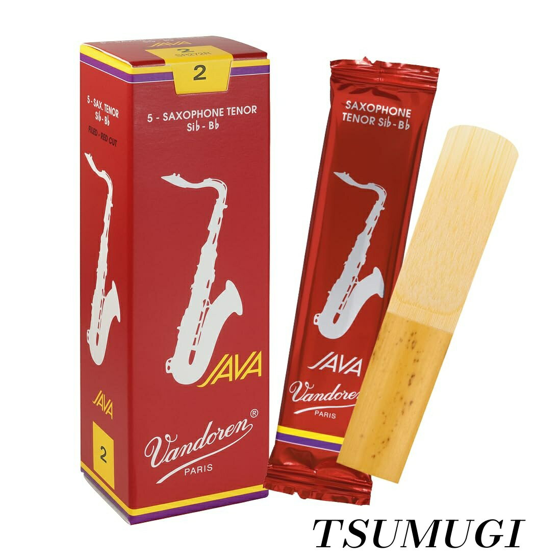 【まとめ買いで最大500円OFFクーポン!】【送料無料】テナーサクソフォンリード ジャバ・ファイルド・レ..