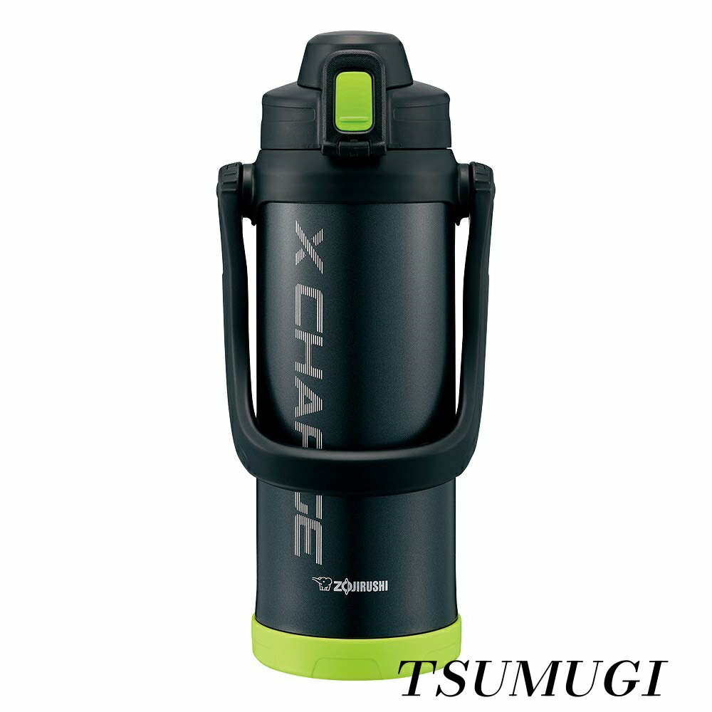 樂天商城 - 【まとめ買いで最大500円OFFクーポン!】【送料無料】(ZOJIRUSHI) 水筒 直飲み スポーツタイプ ステンレスジャグボトル 2.06L ライムブラック SD-BD20-BG2060ml