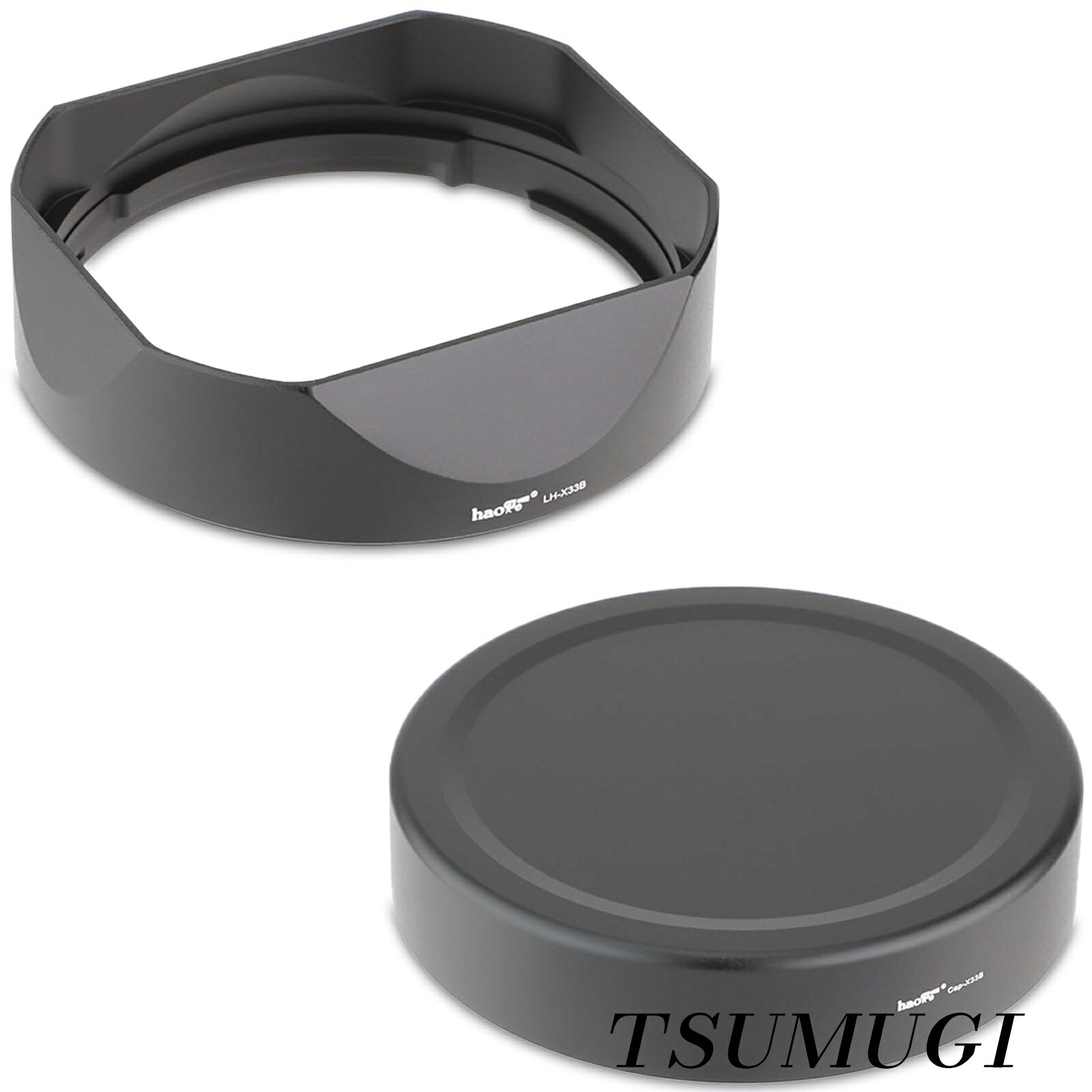 【まとめ買いで最大500円OFFクーポン!】【送料無料】バヨネットメタルスクエアレンズフードシェード for 富士フイルム Fujifilm XF16-50mmF2.8-4.8 R LM WR Fuji Fujinon XF 33mm F1.4 R / XF33mmF1.4 R レンズ LH-X33B+Cap-X33B