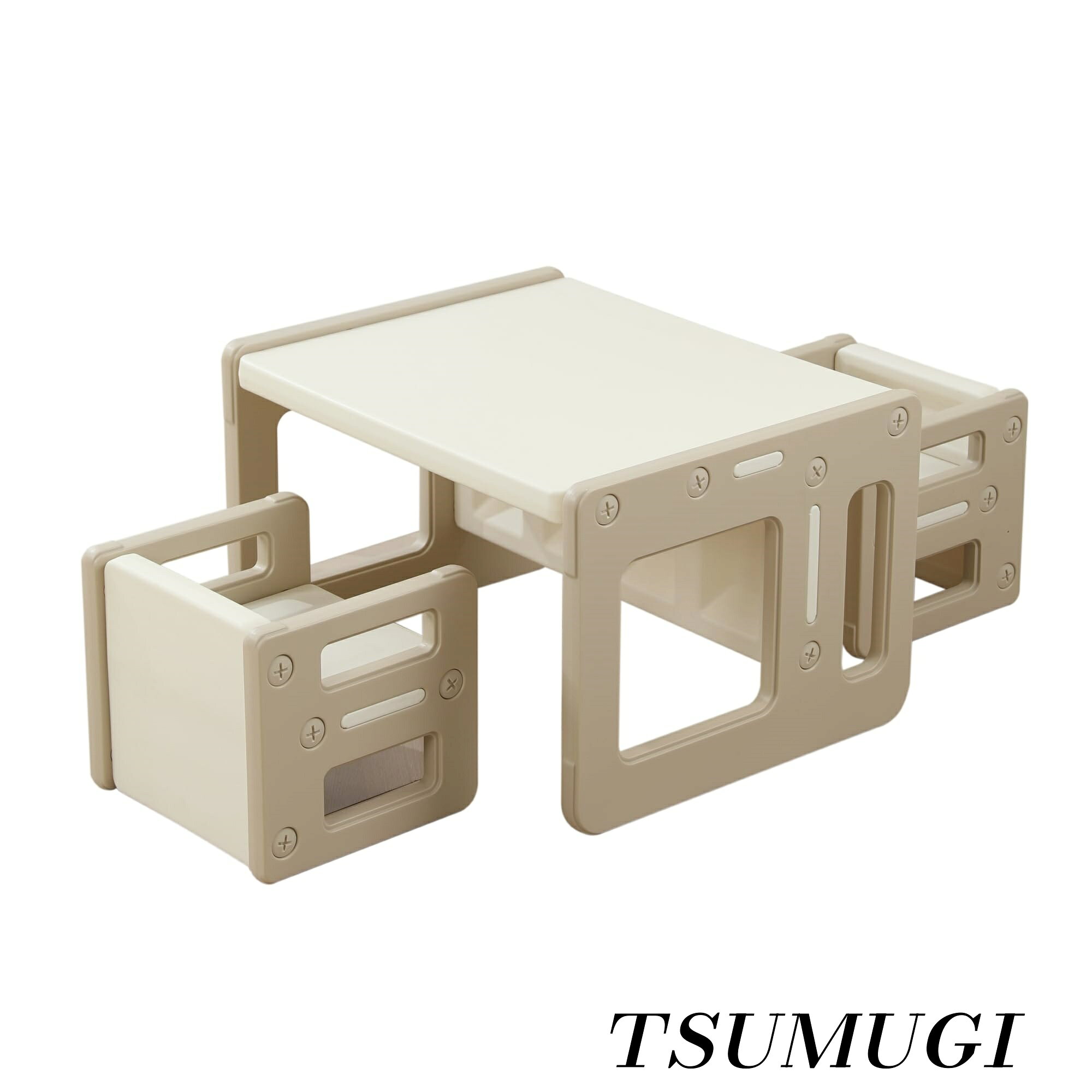 【まとめ買いで最大500円OFFクーポン!】【送料無料】子供用デスク&チェア3点セット 子供用テーブル 子供机 学習デスク 机 幼児机 組立簡単 キッズテーブル