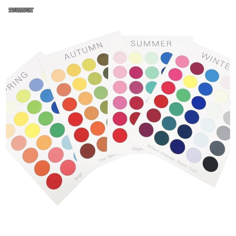 整套假发 - 【送料無料】カラーボード 4シーズン A4サイズ Color Board （4 Seasons set）