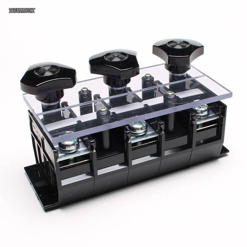 【送料無料】NWシリーズ ノブ端子台 100A 3極 NW-103AT