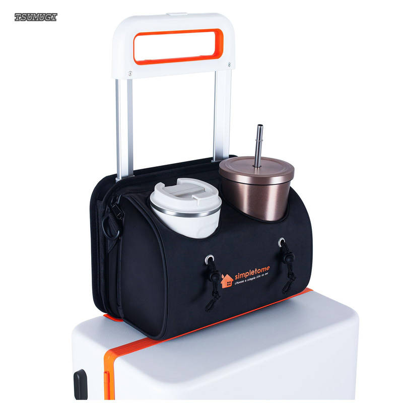 4 In 1 スーツケース用 ボトルホル カップホルダー クロスボディバッグ 旅行用品…
