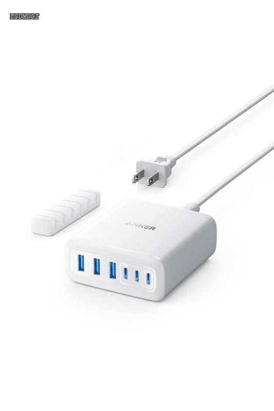 乐天商城 - 【送料無料】Charger (112W 6 Ports GaN) MacBook PD対応Windows PC iPad iPhone Galaxy Android スマートフォン ノートPC 各種