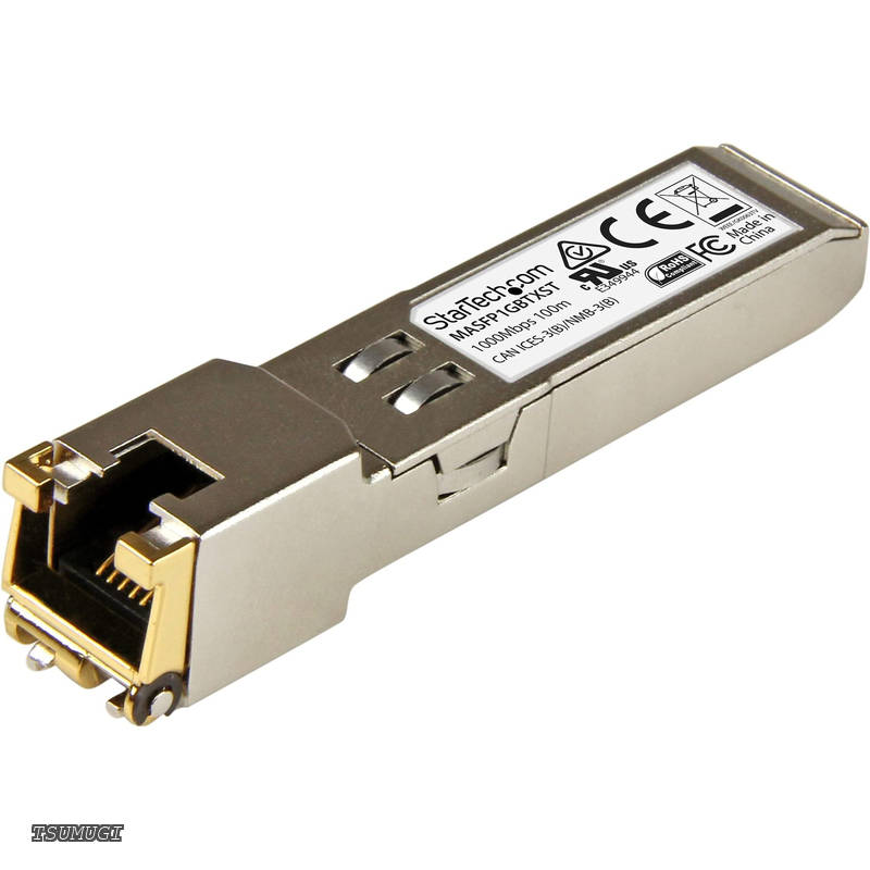 SFPモジュール/Cisco Meraki製品MA-SFP-1GB-TX互換/1000BASE-T準拠RJ45銅線トランシーバ MASFP1GBTXST