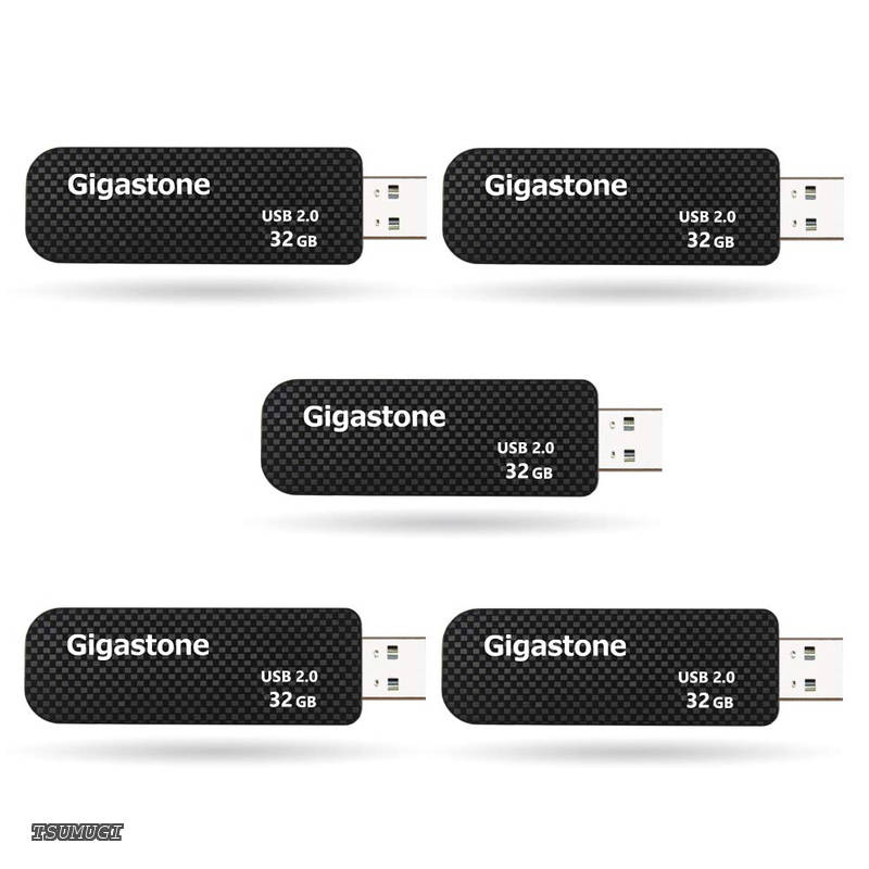 樂天商城 - 【送料無料】32GB Flash USB メモリ (5個セット) V30 USB 2.0 高速転送 キーチェーン穴付き カーボン調デザイン プッシュプル設計 データ保存 バックアップ PC/Mac/テレビ/車載対応