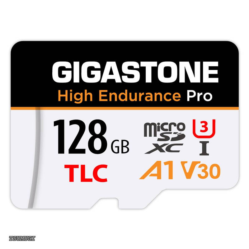 【送料無料】マイクロsdカード 128GB High Endurance Pro microSDXC UHS-1 A1 V30 U3 C10 100MB/s TLC 高耐久 4K UHD ビデオ撮影 防犯カメラ ドライブレコーダー 監視カメラ対応 SDアダプター1枚付き