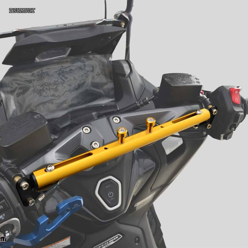 Rakuten - 【送料無料】クランプバー TMAX560(20-23) TMAX530(17-19)専用 マルチバーホルダー (T-MAX560(22-23) 金)