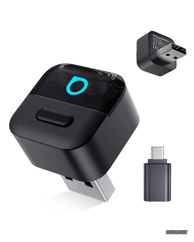 Mini PicoCarPlay（カープレイ）＆Android Auto（アンドロイドオート）ワイヤレス化アダプター ミニサイズ コンパクトな設計 USB-Type A&C搭載 bluetooth接続 技適取得済 日本語取説付 カープレイ ワイヤレス android auto ワイ