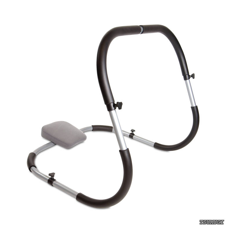 Barbell Ab Trainer シルバー/ブラック スタンダード