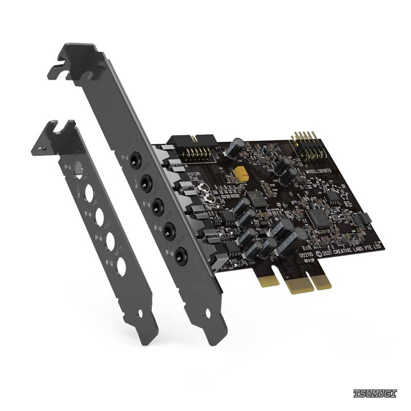 Sound Blaster Audigy FX V2 最大24bit/192kHz ハイレゾ再生 120dB DNR DAC PCI-E サウンドカード SB-AFXV2