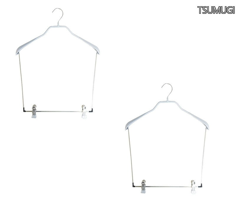 【送料無料】【小山田早織×seiei MAWAコラボ商品 スタイリングハンガー2本 シルバー 120653】すべり落ちないハンガー マワハンガー 型崩れしないハンガー スタイリストコラボハンガー