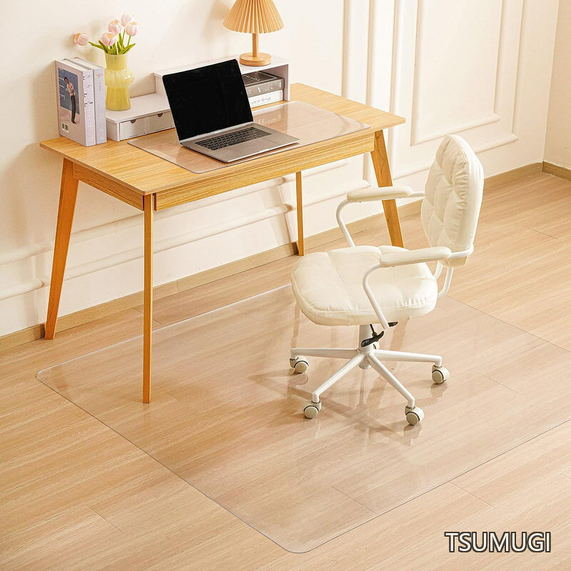 【送料無料】エンボス加工 透明 チェア マット120*180cm 厚さ1.5mm 特大サイズ PVC 床 保護シートクリア ダイニングテーブル 下に敷くマット 机下/椅子/フロア/畳/床暖房対応/オフィス フロアマット
