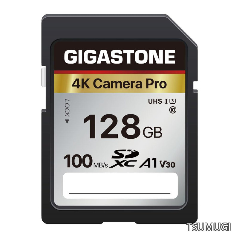 【送料無料】SDカード 128GB 4K Camera Pro SDXC A1 V30 U3 C10 100 MB/s 高速 4K UHD & Full HD ビデオ Canon Nikon Sony Pentax Kodak Olympus Panasonicなど デジタルカメラ 一眼レフ対応 ミニケース1個付き