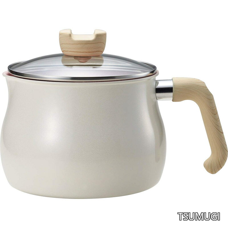 【送料無料】マルチポット Lサイズ 14cm 3L (4人分まで) ホワイト 7つの使い方 煮る 茹でる 沸かす 炊く 炒める 揚げる 和える IH対応 ふっ素樹脂加工 トゥーメイ チャーム To May charm MB-1614
