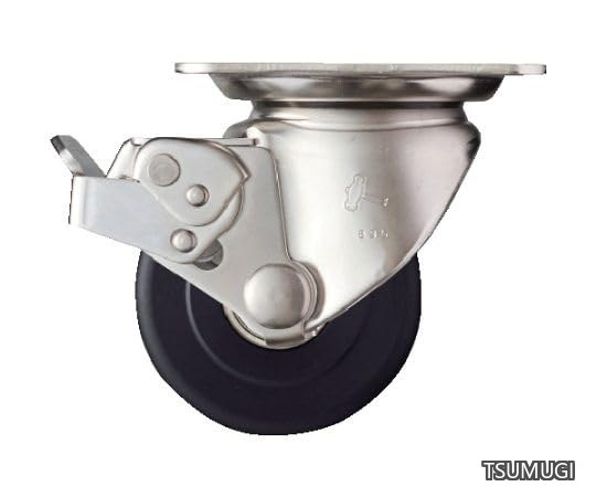 Caster) SUS 低床式 重荷重用 自在 SP付 MCナイロンB車 75mm 545S0H-MCB75