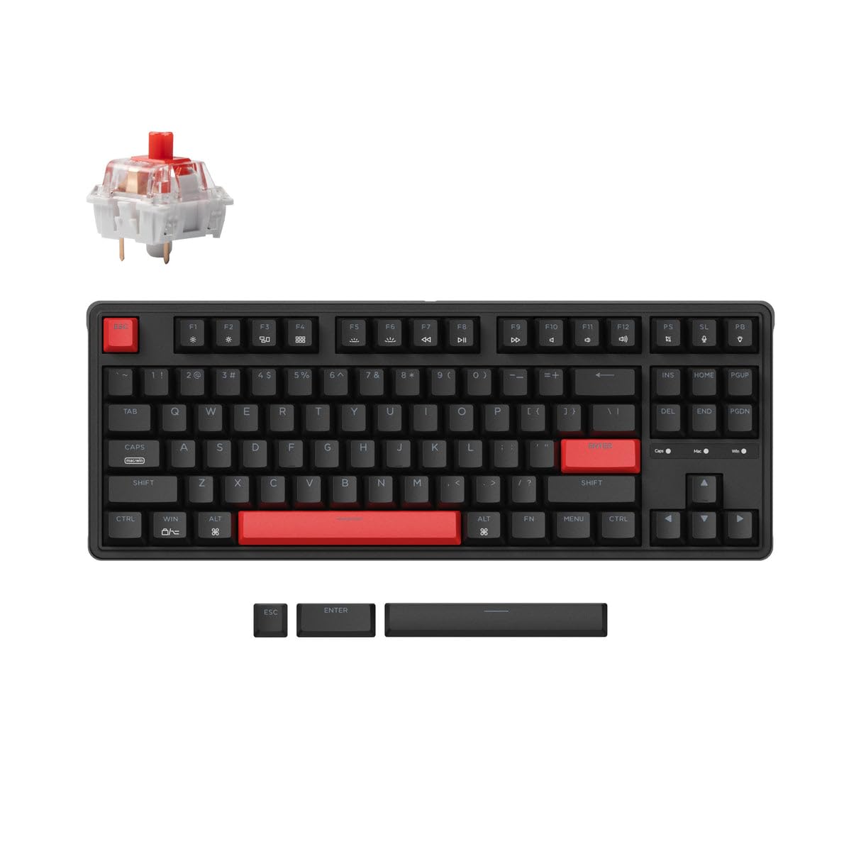 楽天市場】keychron k3 v2 赤軸の通販