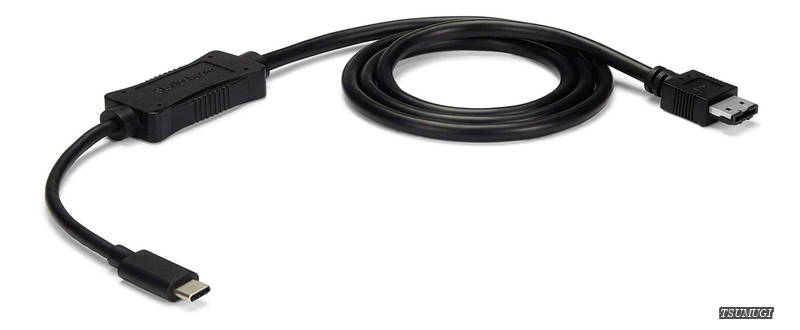 [Free Shipping] USB Cable / USB-C to eSATA / HDD / SSD / ODD Drive / 5 Gbps / TB3