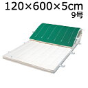 体操マット 9号 滑り止め付 ノンスリップマット 体育 運動マット SGマーク付体操マット 120×600×厚5cm 送料無料