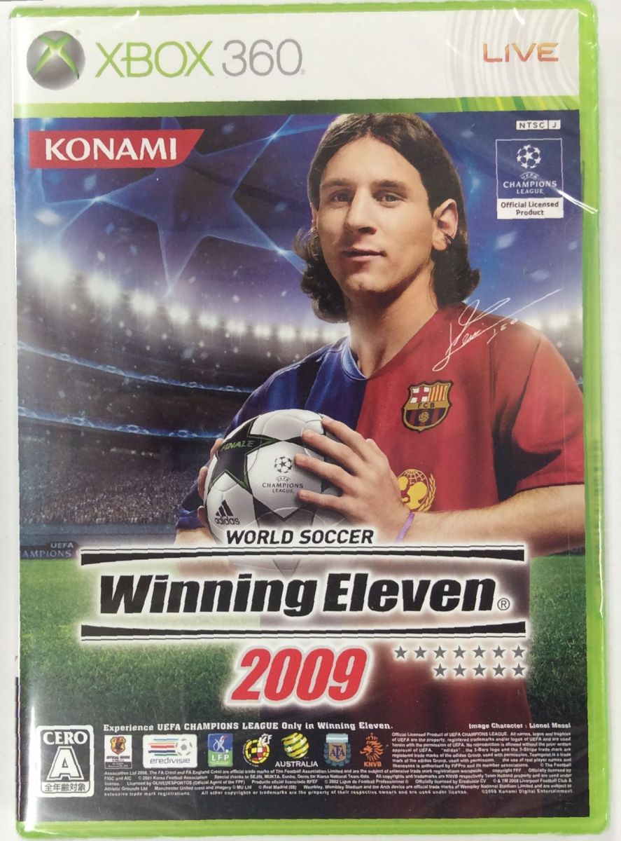 【中古】X360 ワールドサッカー ウイニングイレブン 2009＊ゲームソフト【メール便可】