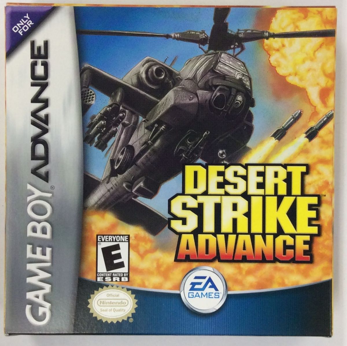 【中古】GBA 北米版 DESERT STRIKE ADVANCE(国内版本体動作可)＊ゲームボーイアドバンスソフト(箱説付)