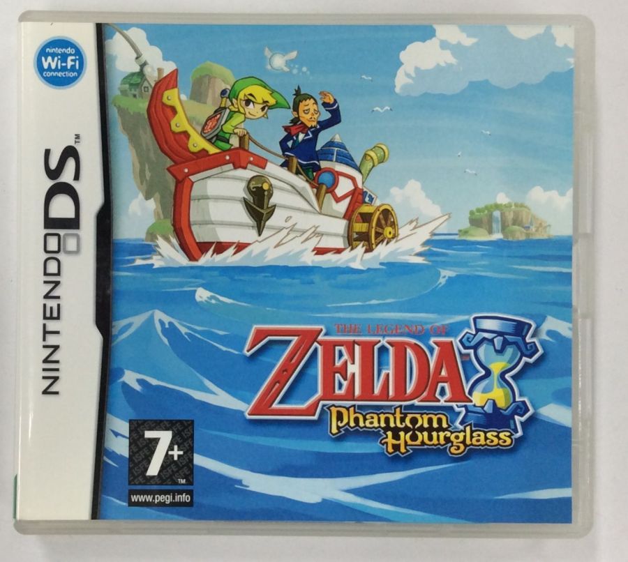 【中古】NDS 北米版 THE LEGEND OF ZELDA : PHANTOM HOURGLASS(国内版本体動作可)＊ニンテンドーDSソフト(箱説付)【メール便可】