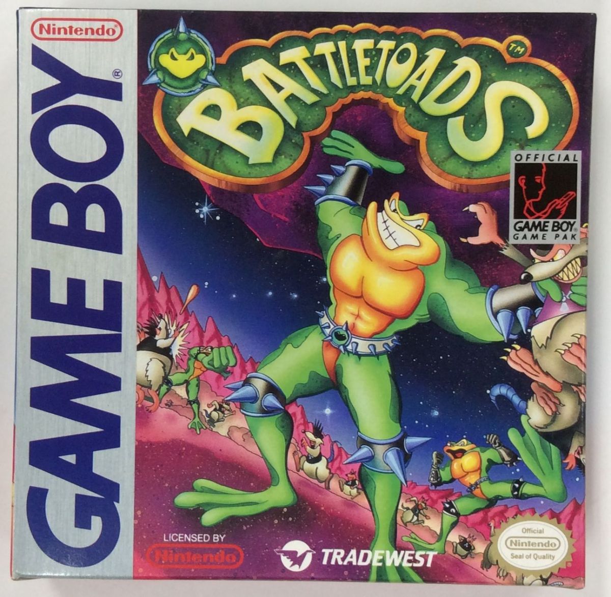 【中古】GB 北米版 BATTLETOADS (国内版本体動作可) (箱説なし)＊ゲームボーイソフト(箱説付)