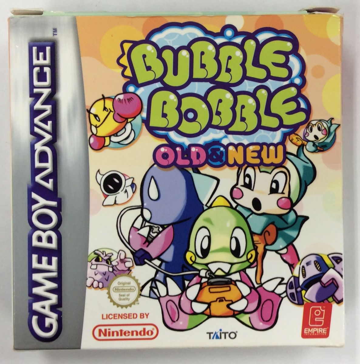 【中古】GBA Bubble Bobble Old & New (海外版)＊ゲームボーイアドバンスソフト(箱説付)