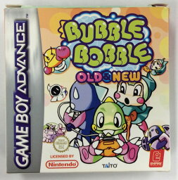 【中古】GBA Bubble Bobble Old & New (海外版)＊ゲームボーイアドバンスソフト(箱説付)