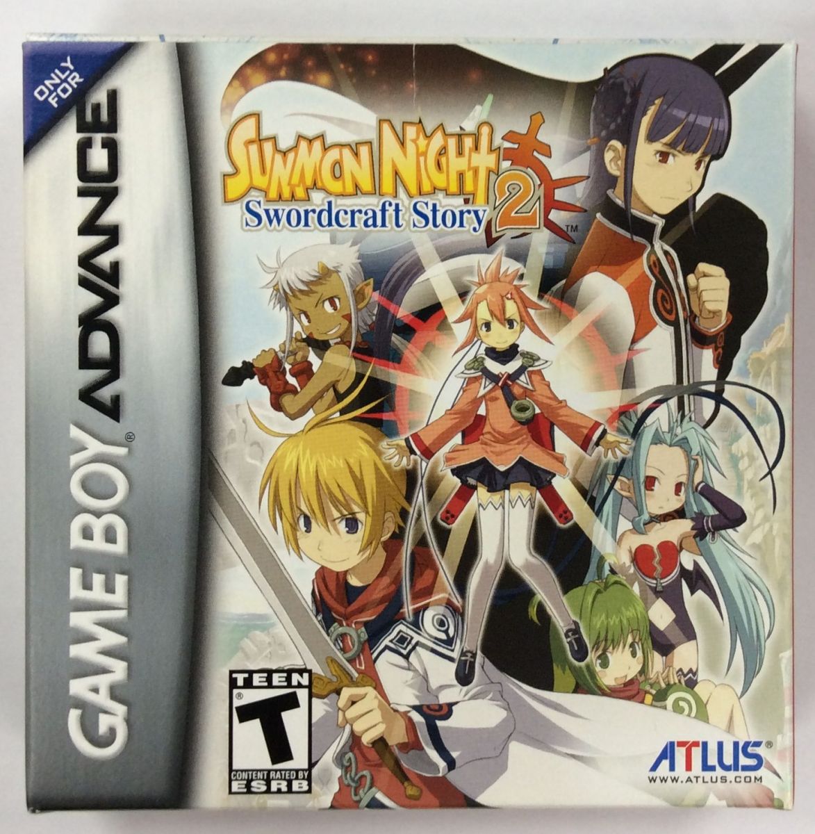 【中古】GBA 北米版 SUMMON NIGHT:SWORDCRAFT STORY 2 (国内版本体動作可)＊ゲームボーイアドバンスソフト(箱説付)