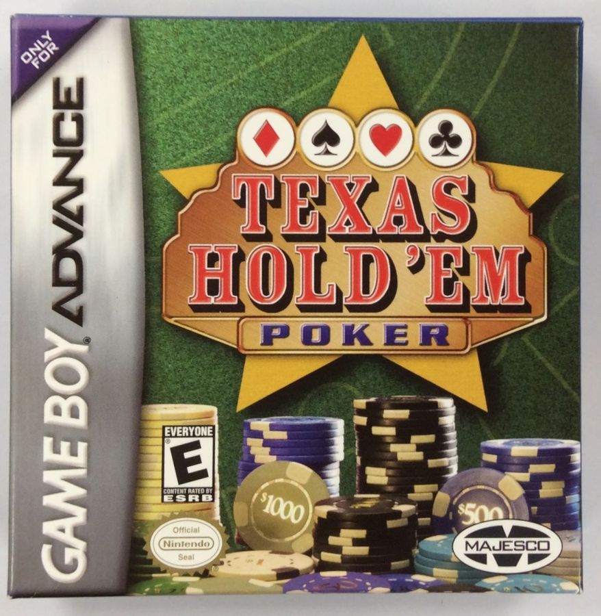 【中古】GBA Texas Hold 039 Em Poker (海外版)＊ゲームボーイアドバンスソフト(箱説付)