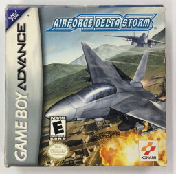 【中古】GBA Airforce Delta Storm＊ゲームボーイアドバンスソフト(箱説付)