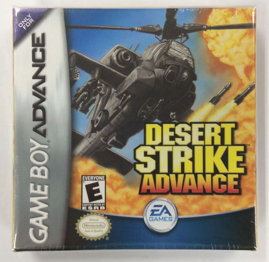 【中古】GBA 北米版 DESERT STRIKE ADVANCE(国内版本体動作可)＊ゲームボーイアドバンスソフト