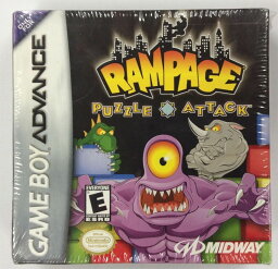 【中古】GBA Rampage Puzzle Attack GBA＊ゲームボーイアドバンスソフト