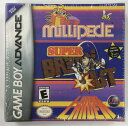 【中古】GBA Gameboy Advance Millipede / Super Breakout / Lunar Lander＊ゲームボーイアドバンスソフト