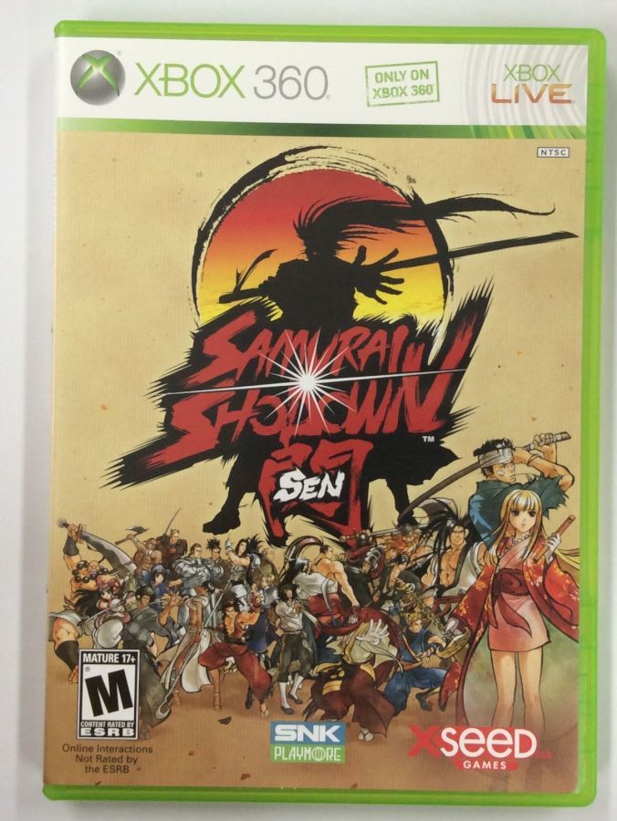 【中古】X360 Samurai Shodown Sen (海外版)＊ゲームソフト(箱説付)【メール便可】