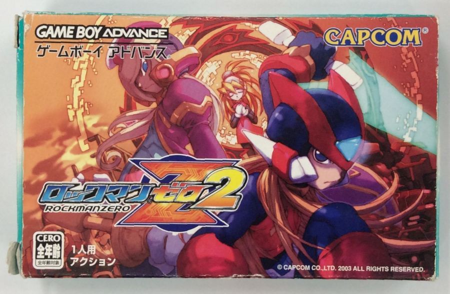 【中古】GBA ロックマン ゼロ2＊ゲームボーイアドバンスソフト(箱説付)