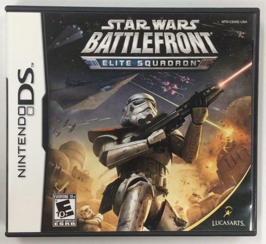 【中古】NDS 北米版 STAR WARS BATTLEFRONT ELITE SQUADRON (国内版本体可)＊ニンテンドーDSソフト(箱説付)【メール便可】