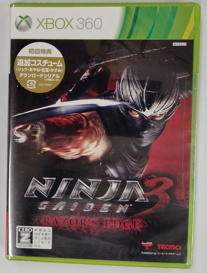   X360 NINJA GAIDEN 3: Razor's Edge CERO[eBOuZv Xbox 360\tg [։ 