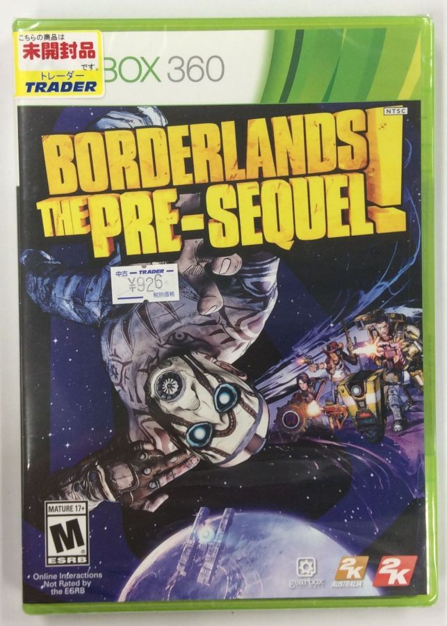 yÁzX360 Borderlands: The Pre-SequelXbox 360\tgy[։z