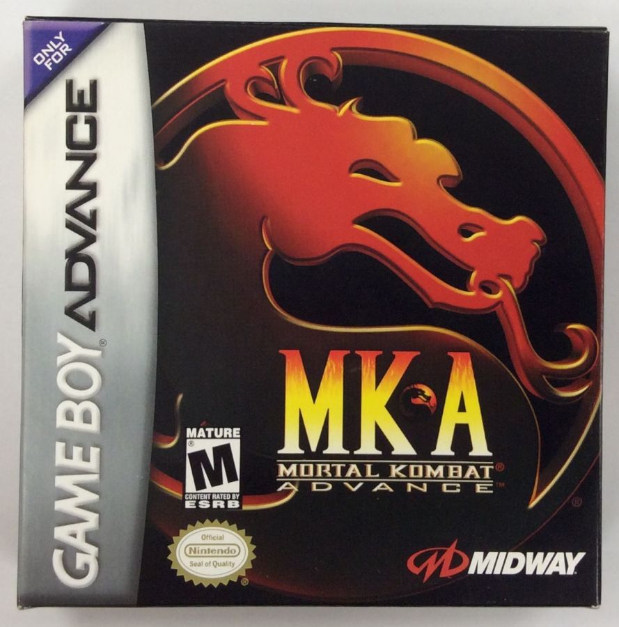 【中古】GBA 北米版 MORTAL KOMBAT ADVANCE 