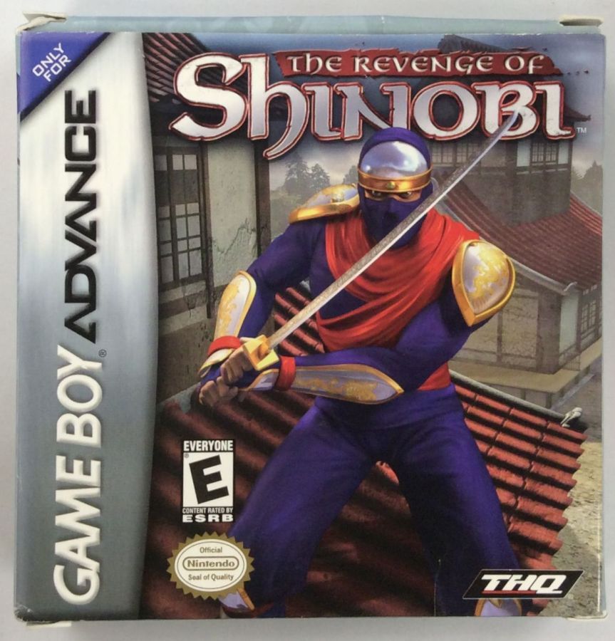 【中古】GBA Revenge of Shinobi / Game＊ゲームボーイアドバンスソフト(箱説付)