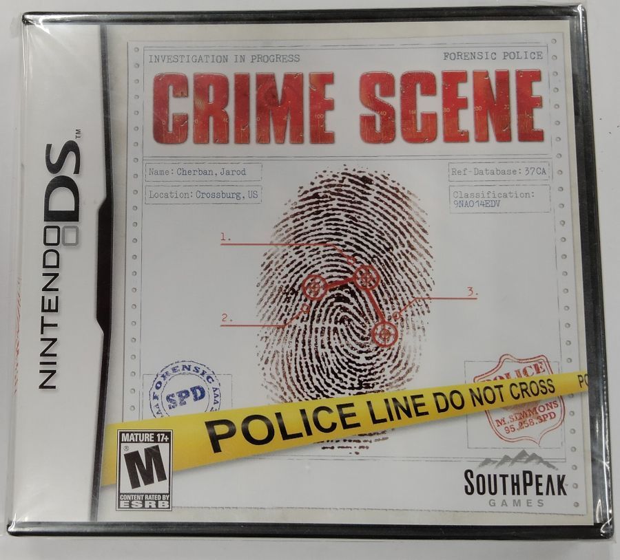 【中古】NDS Crime Scene 北米版 クライム シーン＊ニンテンドーDSソフト【メール便可】