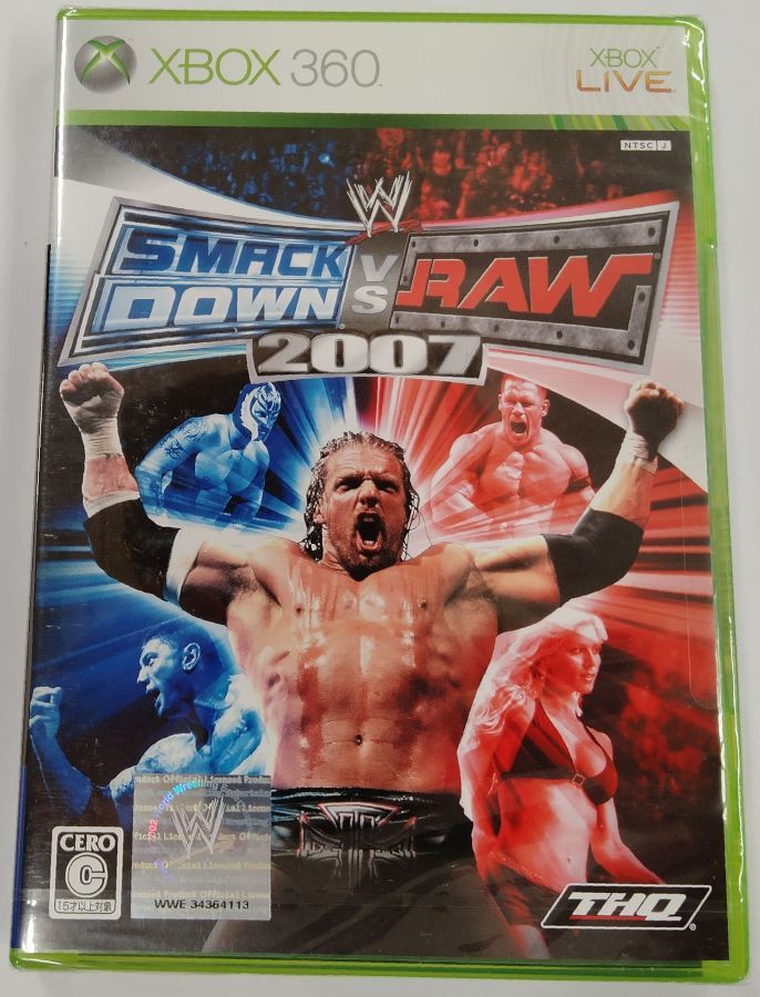 【中古】X360 WWE Smackdown vs. Raw 2007＊Xbox 360ソフト【メール便可】