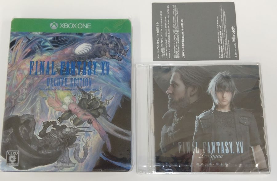 【中古】XONE ファイナルファンタジー XV デラックスエディション＊Xbox oneソフト【メール便可】