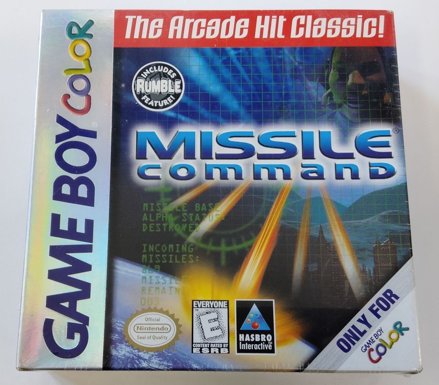 タイトルGBC Missile Command 商品名ゲームボーイカラーソフト 商品状態未開封品 その他