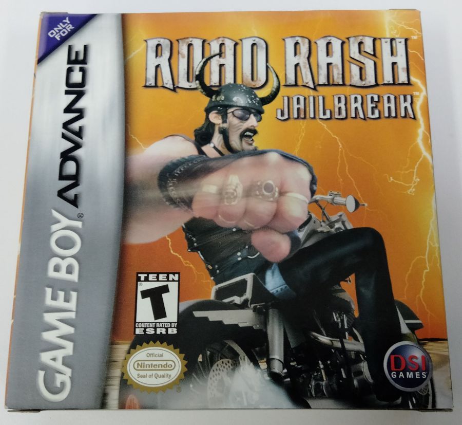 【中古】GBA Road Rash Jail Break (海外版)＊ゲームボーイアドバンスソフト(箱説付)