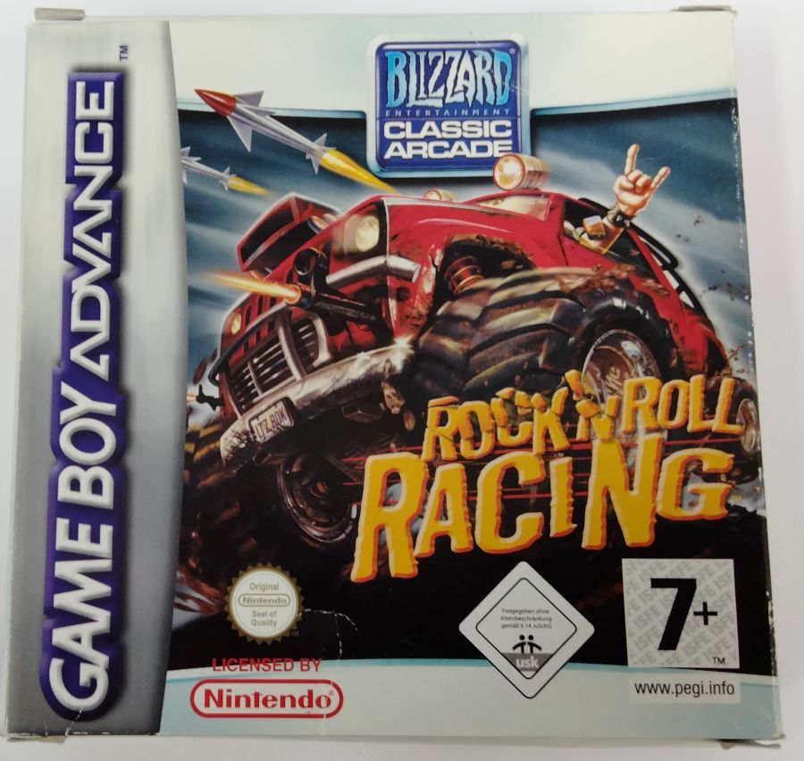 GBA Rock'n Roll Racing＊ゲームボーイアドバンスソフト(箱説付)