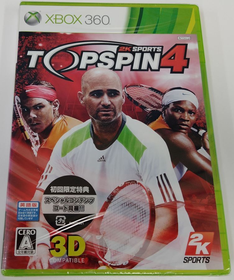 【中古】X360 Top Spin 4＊Xbox 360ソフト【メール便可】