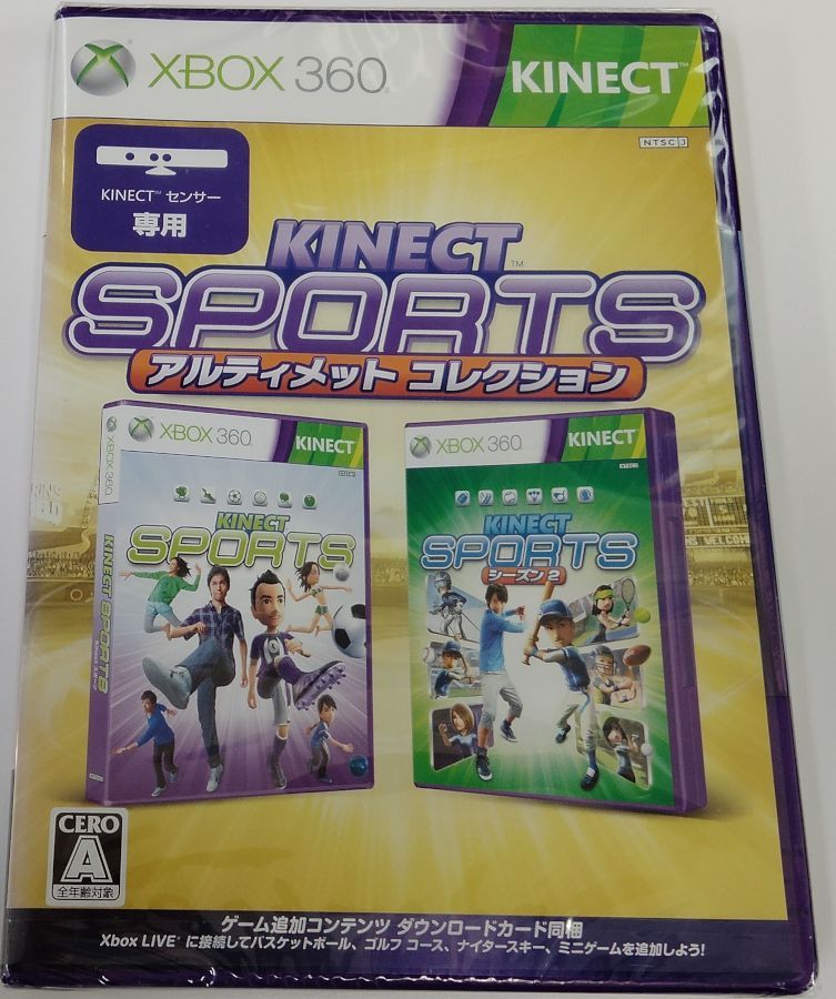 タイトルX360 Kinect スポーツ: アルティメット コレクション 商品名Xbox 360ソフト 商品状態未開封品 その他